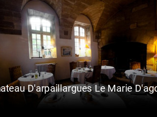 Chateau D'arpaillargues Le Marie D'agoult réservation