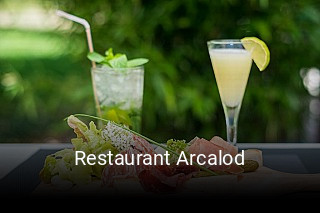 Restaurant Arcalod réservation de table