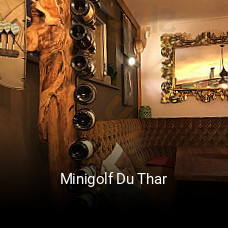 Minigolf Du Thar réservation de table