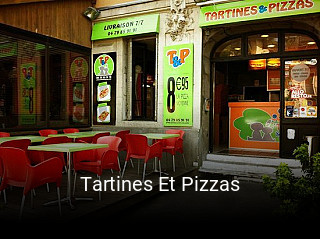 Tartines Et Pizzas réservation de table