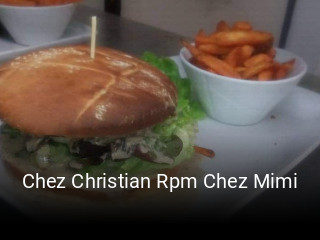 Chez Christian Rpm Chez Mimi réservation en ligne