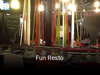 Réserver une table chez Fun Resto maintenant