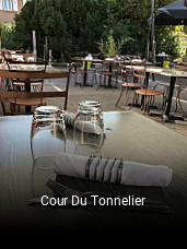 Cour Du Tonnelier réservation de table