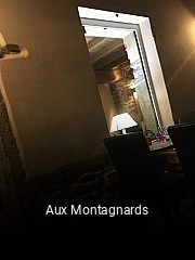 Aux Montagnards réservation de table