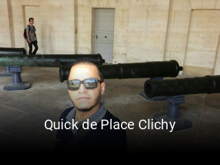 Quick de Place Clichy réservation de table