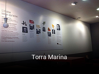 Torra Marina réservation de table