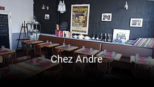 Chez Andre réservation de table