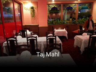 Taj Mahl réservation de table