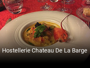 Réserver une table chez Hostellerie Chateau De La Barge maintenant