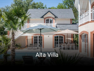 Alta Villa réservation