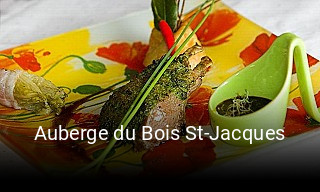 Auberge du Bois St-Jacques réservation en ligne