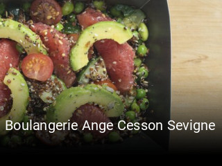 Boulangerie Ange Cesson Sevigne réservation de table