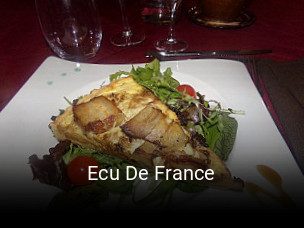 Réserver une table chez Ecu De France maintenant