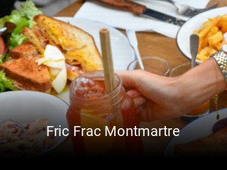 Fric Frac Montmartre réservation en ligne
