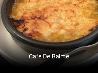 Cafe De Balme réservation de table