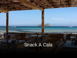 Snack A Cala réservation en ligne