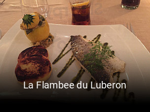 La Flambee du Luberon réservation de table