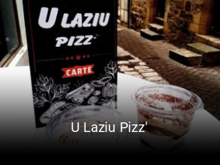 Réserver une table chez U Laziu Pizz' maintenant
