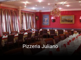 Réserver une table chez Pizzeria Juliano maintenant