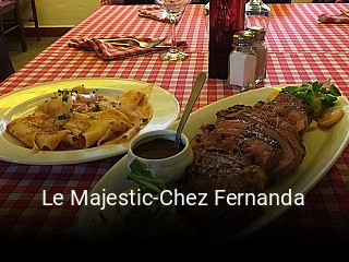 Le Majestic-Chez Fernanda réservation de table
