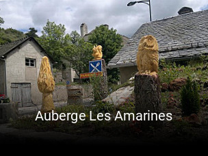 Auberge Les Amarines réservation de table