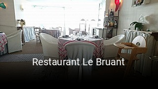 Réserver une table chez Restaurant Le Bruant maintenant