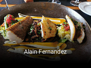 Alain Fernandez réservation de table
