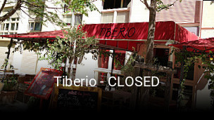 Tiberio - CLOSED réservation