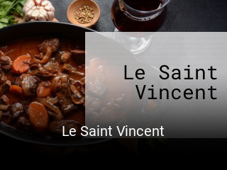 Le Saint Vincent réservation