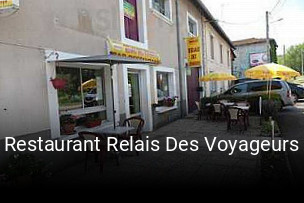 Restaurant Relais Des Voyageurs réservation