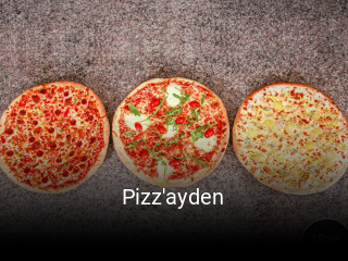 Pizz'ayden réservation en ligne
