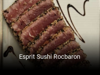 Réserver une table chez Esprit Sushi Rocbaron maintenant