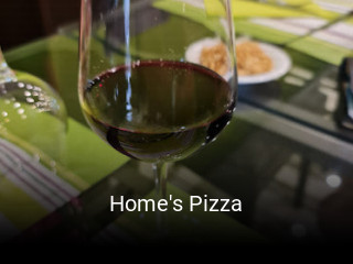 Home's Pizza réservation