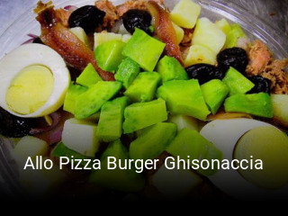 Allo Pizza Burger Ghisonaccia réservation de table