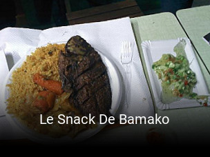 Le Snack De Bamako réservation de table