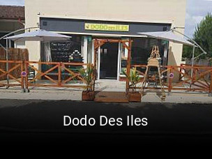 Dodo Des Iles réservation