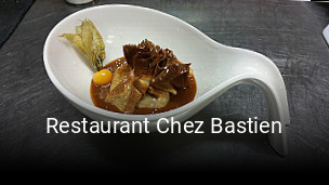 Restaurant Chez Bastien réservation de table