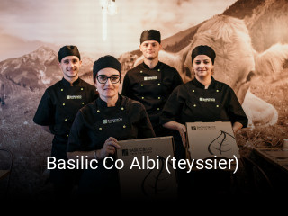 Basilic Co Albi (teyssier) réservation de table