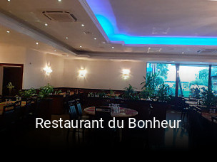 Réserver une table chez Restaurant du Bonheur maintenant