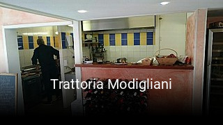 Trattoria Modigliani réservation de table