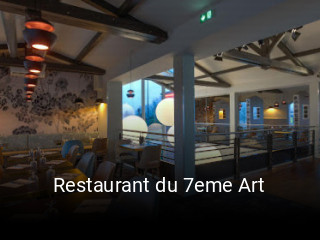 Restaurant du 7eme Art réservation en ligne