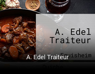 A. Edel Traiteur réservation de table