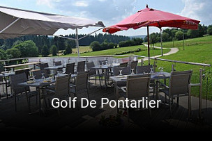 Réserver une table chez Golf De Pontarlier maintenant