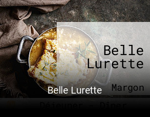 Belle Lurette réservation de table