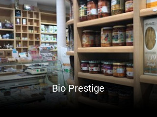 Bio Prestige réservation de table