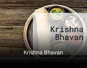 Krishna Bhavan réservation en ligne