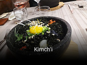 Kimch'i réservation de table