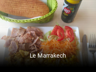 Le Marrakech réservation de table