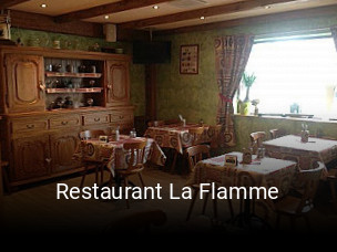 Restaurant La Flamme réservation
