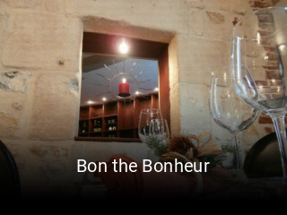 Bon the Bonheur réservation en ligne